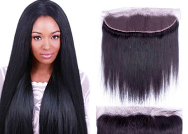 China 100% Premium Virgin Full Lace Frontal Closure Natural Color Thick From Top To Bottom supplier
