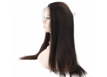 China 120% Density Full Lace Frontal Closure , 7A Grade Brazilian Hair Frontal Closure supplier