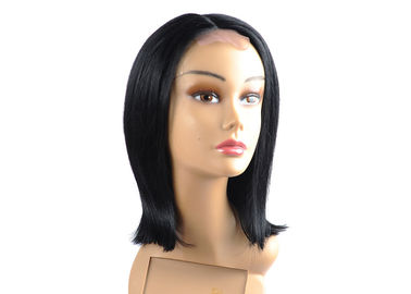 China Monofilament Human Lace Front Wigs 100% Virgin High Density Natural Luster supplier