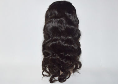China Unprocessed Brazilian Human Lace Front Wigs , Human Hair Lace Front Braided Wigs supplier