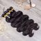 Black Real Brazilian Hair Weave Lustrous Large Quantity Full Cuticle Aligned supplier