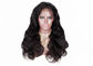 Dark Brown Full Lace Human Hair Wigs , 100% Brazilian Full Lace Wig With Baby Hair supplier