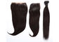 Soft Smooth Full Lace Frontal Closure 9A Double Weft Non Shedding No Tangling supplier