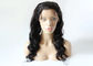 Loose Wave Full Lace Frontal Closure , 10 - 20 Inch Peruvian Lace Frontal Closure supplier