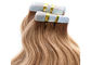 Comb Easily Smooth Double Tape Hair Extensions 100% Unprocessed Long Lasting supplier