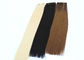 Straight Clip In Natural Hair Extensions , Natural Black Clip In Hair Extensions supplier