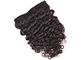 Lady Clip In Natural Hair Extensions Natural Color Double Machine Weft Long Lasting supplier
