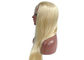 Double Wefts Real Colored Hair Wigs Soft Clean Without Shedding Or Tangling supplier