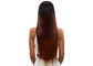 European Colored Human Hair Lace Front Wigs 31 Inch With Heat Resistant Fiber supplier