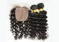 Natural Color Full Lace Frontal Closure 13x4 , Lace Frontal Closure With Baby Hair supplier