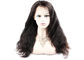 Smooth Feeling 100 Human Hair Full Lace Front Wigs Double Strong Machine Weft supplier