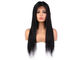 Black Long Straight Full Lace Front Wigs Human Hair Without Shedding Or Tangling supplier