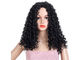 Natural Color Virgin Hair Full Lace Wigs African Black Small Roll Explosion Head supplier