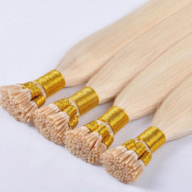China 7A Grade Wavy Pre Bonded Hair Extensions , Pre Bonded Stick Tip Hair Extensions supplier
