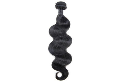 China Black Raw Human Hair Extensions , 100% Unprocessed Malaysian Human Hair supplier