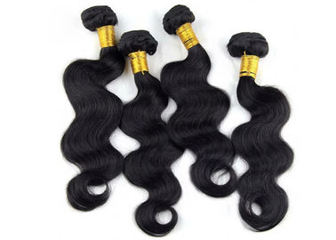 China 100% Unprocessed Indian Human Hair Extensions Pure Original Body Wave Double Weft supplier