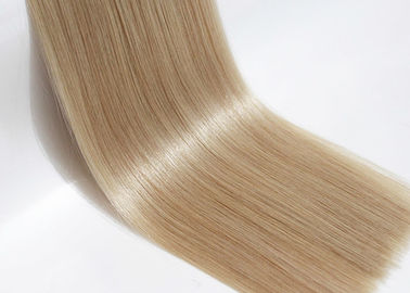 China No Tangle European Human Hair Extensions Double Drawn Hair Wefts Extensions supplier