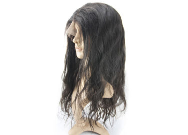 China Silk Base Top Raw Indian Remy Full Lace Wigs , Human Hair Full Lace Wigs For Black Woman supplier