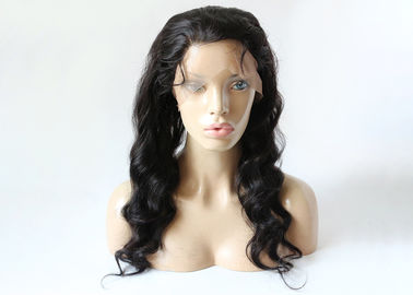 China Loose Wave Full Lace Frontal Closure , 10 - 20 Inch Peruvian Lace Frontal Closure supplier