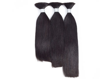 China Straight Bulk Human Hair Extensions , Unprocessed Russian Hair Extensions Bulk supplier