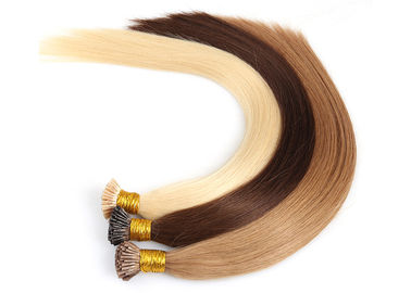 China Strong Glue Pre Bonded Hair Extensions , Pre Bonded Stick Tip Hair Extensions supplier