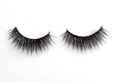 China OEM 3D Silk Mink Eyelash Extensions Synthetic Without Chemical Processing Or Dyes supplier