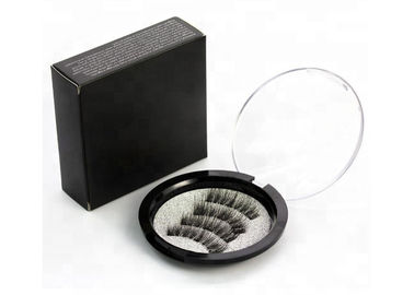 China Beautiful False Eyelashes 6D Magnetic Lashes Double Magnet Fake Eye Lashes supplier