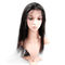 Natural Black Remy Long Lace Front Wigs Human Hair 100% Unprocessed Good Feeling supplier