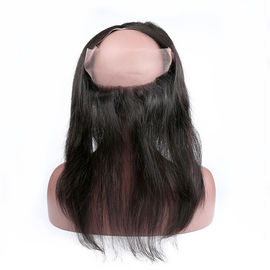 100% Unprocessed Full Lace Frontal Closure Natural Black Comfortable To Wear supplier