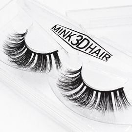 Waterproof Invisible Band Eyelashes , 8 - 15mm Length Silk False Eyelashes supplier