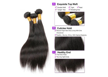 Unprocessed 24 Inch Human Hair Extensions Resilient Keep The Texture After Wash supplier