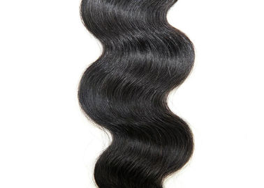 Black Raw Human Hair Extensions , 100% Unprocessed Malaysian Human Hair supplier