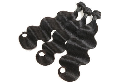 Peruvian Human Hair Weave Bundles Full Of Resilience No Chemical Process supplier