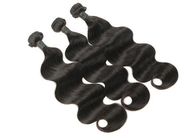 Peruvian Human Hair Weave Bundles Full Of Resilience No Chemical Process supplier