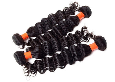 Soft Clean Virgin Indian Curly Hair 100% Unprocessed No Shedding Long Lasting supplier