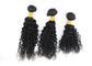 Unprocessed Virgin Brazilian Curly Hair 8&quot; - 30&quot; Length Without Knots Or Lice supplier