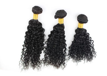 Unprocessed Virgin Brazilian Curly Hair 8&quot; - 30&quot; Length Without Knots Or Lice supplier