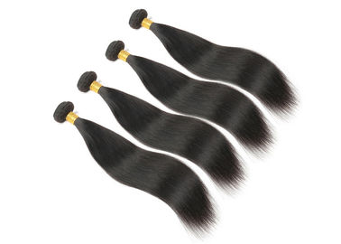 8A Grade Virgin Human Hair Extensions , Machine Weft 40" Virgin Mongolian Straight Hair supplier