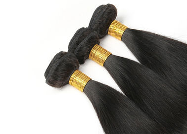 8A Grade Virgin Human Hair Extensions , Machine Weft 40" Virgin Mongolian Straight Hair supplier
