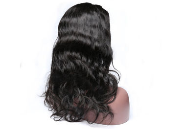 Body Wave Pre Plucked Full Lace Human Hair Wig Grade 8A Resilient Long Lasting supplier