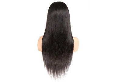 Average Size Full Lace Human Hair Wigs 100% Cuticle Aligned Without Shedding Or Tangle supplier