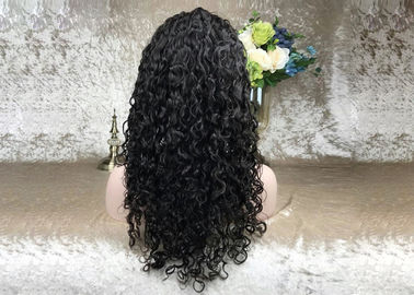 High Density Human Lace Front Wigs , Natural Hairline Black Human Hair Lace Front Wigs supplier