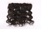 Full Cuticle Virgin Hair Lace Frontal Closure Multiple Texture Swiss Silky Body Wave supplier