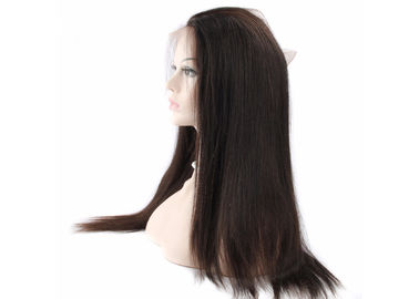 120% Density Full Lace Frontal Closure , 7A Grade Brazilian Hair Frontal Closure supplier