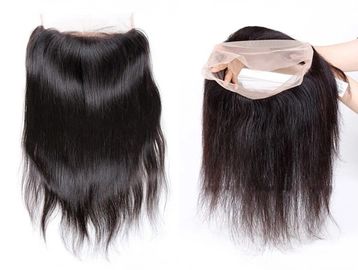 7A 130% Density Full Lace Frontal Closure , 360 Lace Frontal Closure With Baby Hair supplier