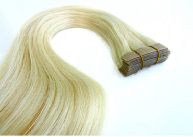 Comb Easily Smooth Double Tape Hair Extensions 100% Unprocessed Long Lasting supplier