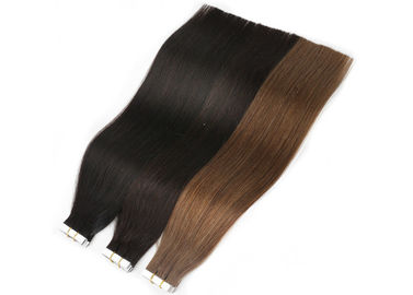 Healthy Tape In Colored Hair Extensions 8A Grade 8" - 24" Without Knots Or Louse supplier