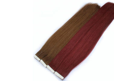 Long Lasting Tape In Human Hair Extensions , 100 Remy Human Hair Tape In Extensions supplier