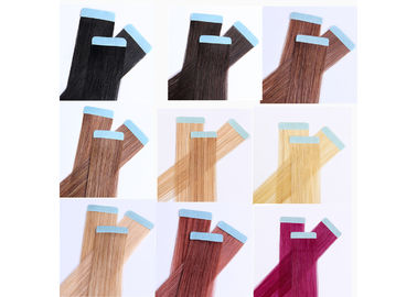 Soft Feeling Tape In Human Hair Extensions Skin Weft Comb Easily Comfortable To Wear supplier