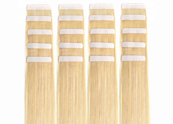 Double Drawn 100% Virgin Brazilian Tape In Hair Extensions Smooth Straight Wave supplier